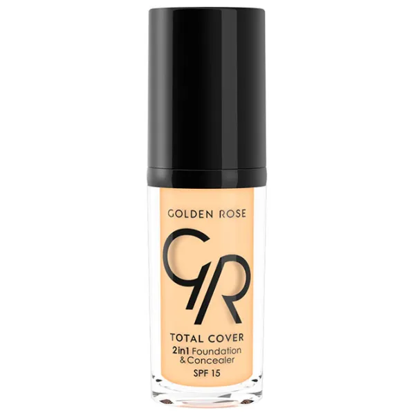 Тональный крем Golden Rose Foundation Concealer 2in1 0.03л / Светло-желтый бежевый photo 1